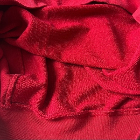 Tommy Hilfiger Y2K Sweatshirt Quarter Zip Red XL - Picture 11 of 14